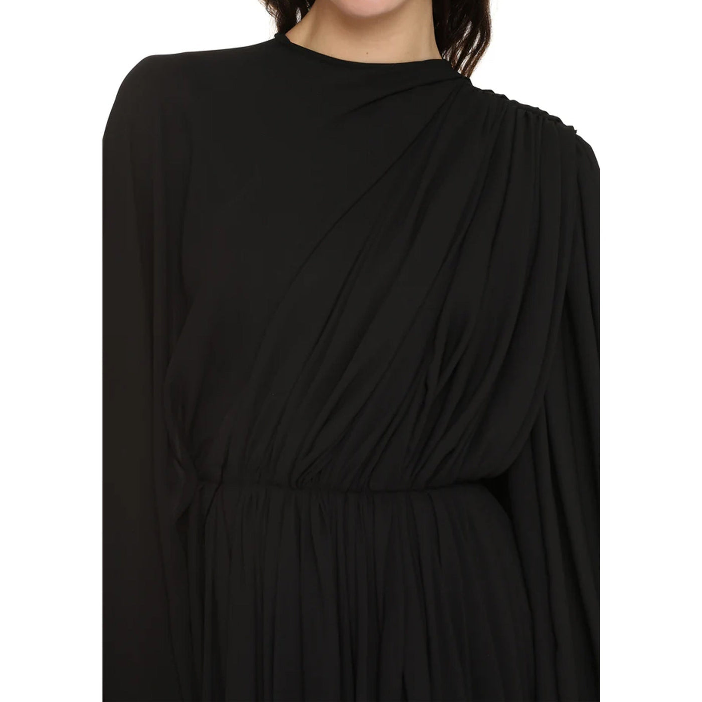 Balenciaga クレープドレスを着たバレンシアガ - Image 4
