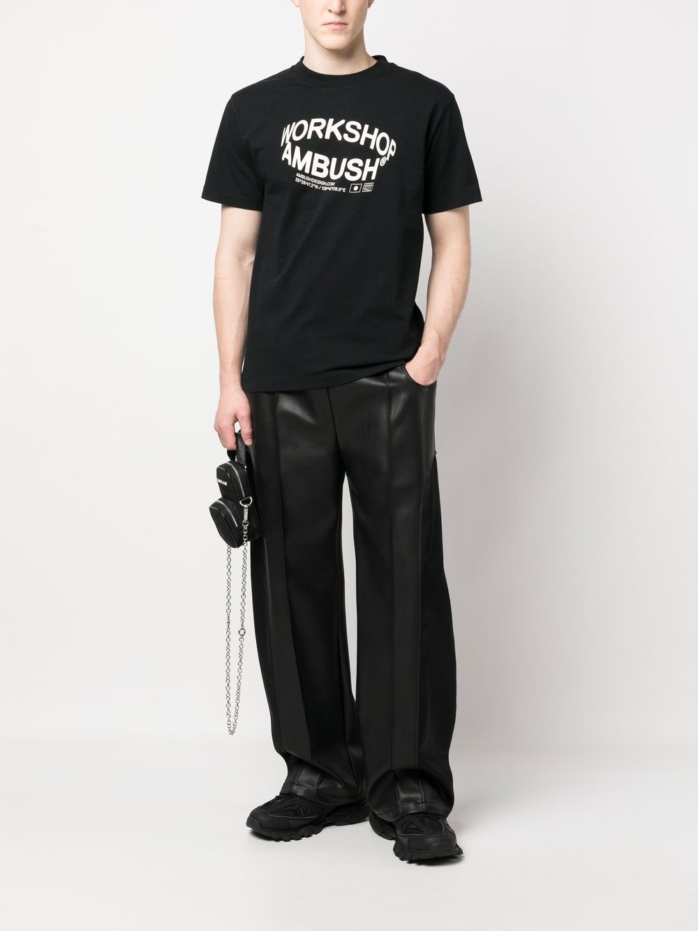Ambush 待ち伏せロゴコットンTシャツ - Image 4