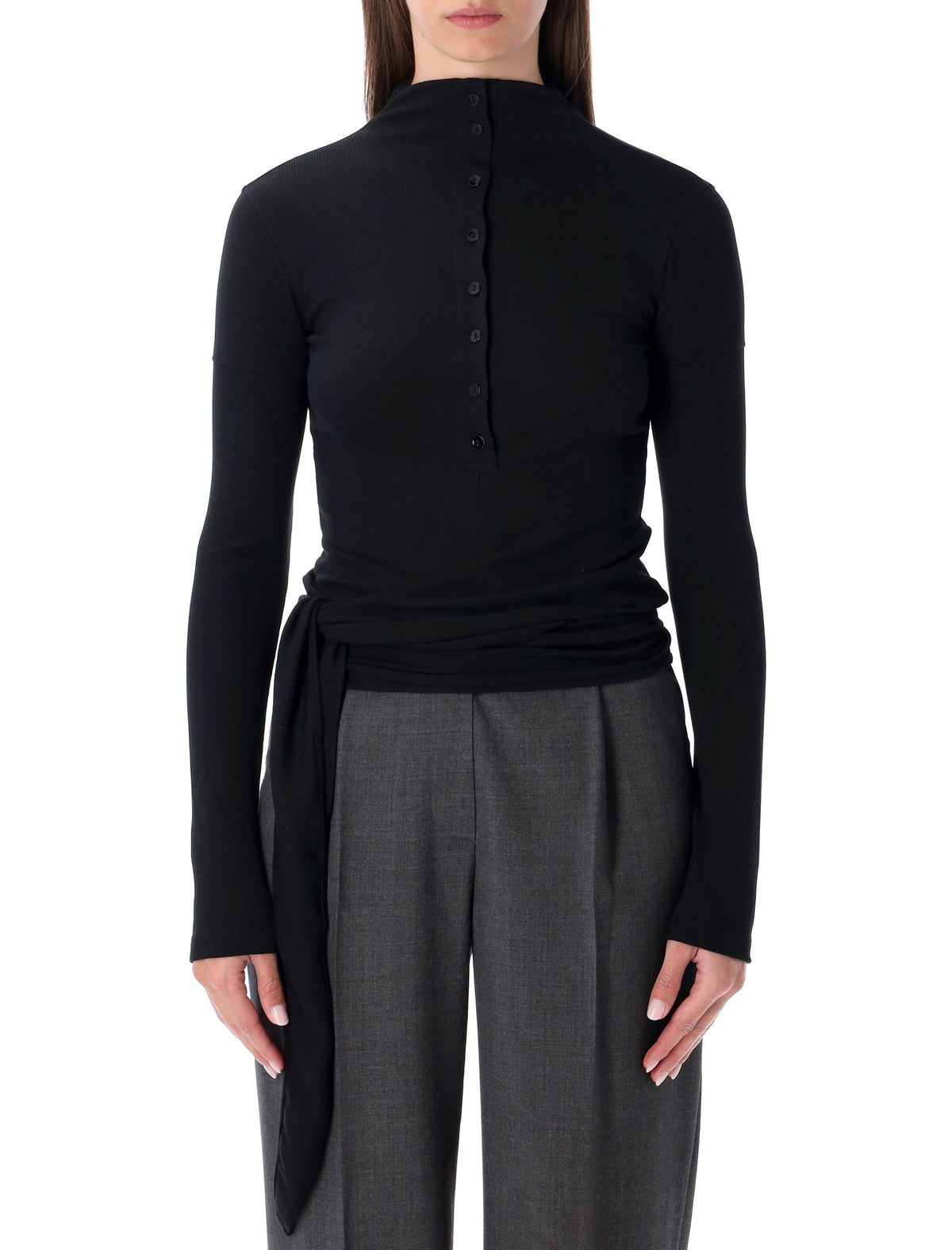 Low ロークラシックTシャツとポロスブラック - Image 5