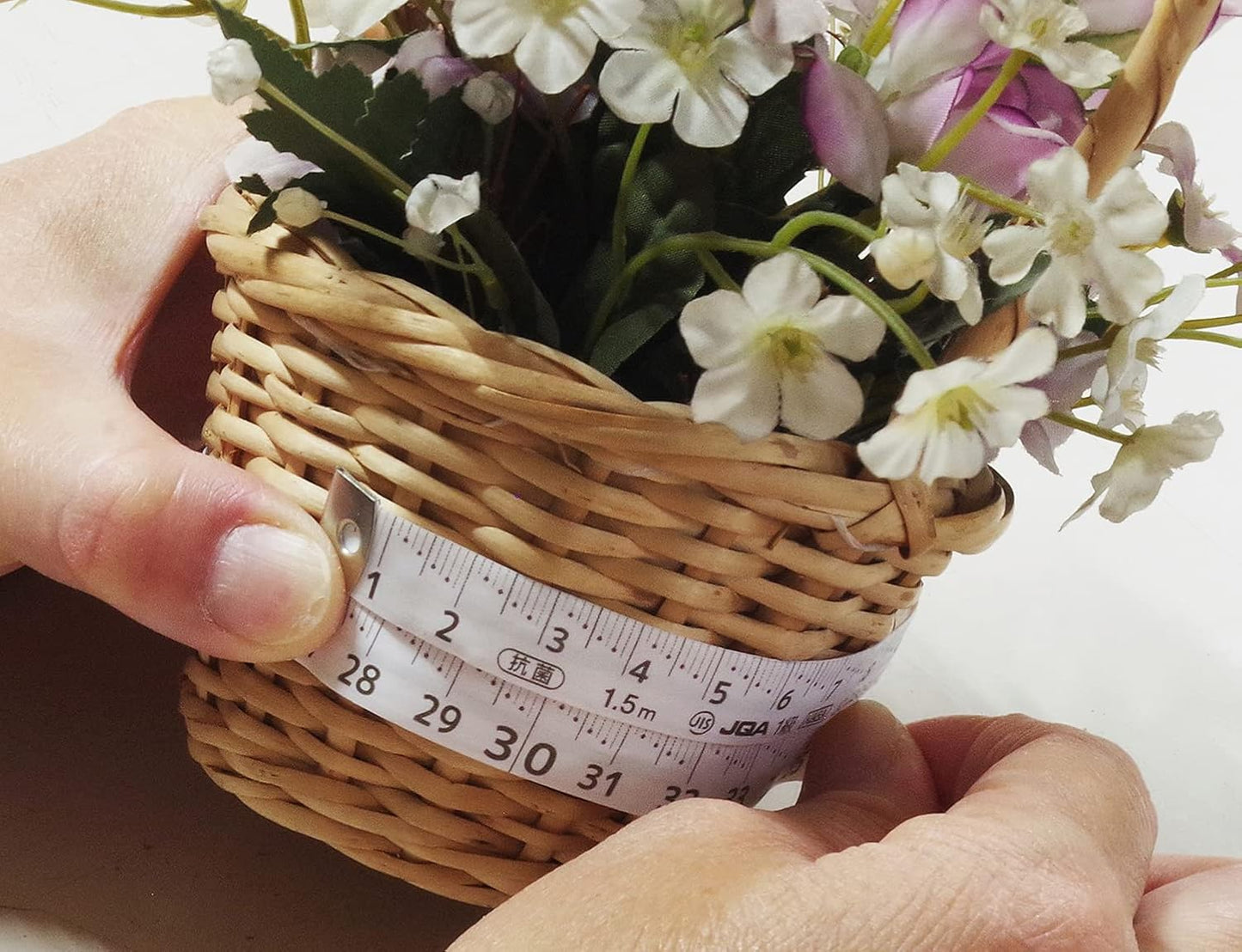 Niigata Seiki SK DMB-1215KD JIS Standard Japanese Dressing Measure Rose, Quick Step Scale, 0.5 in (12 mm) Width, 3.9 ft (1.5 m)