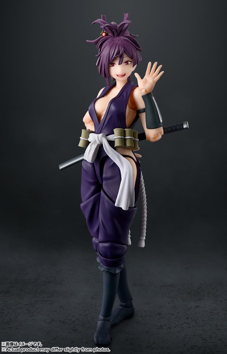 TAMASHII NATIONS Bandai Spirits S.H. Figuarts Jigoku Raku, Approx. 5.7 inches (145 mm), ABS & PVC, Pre-painted Action Figure