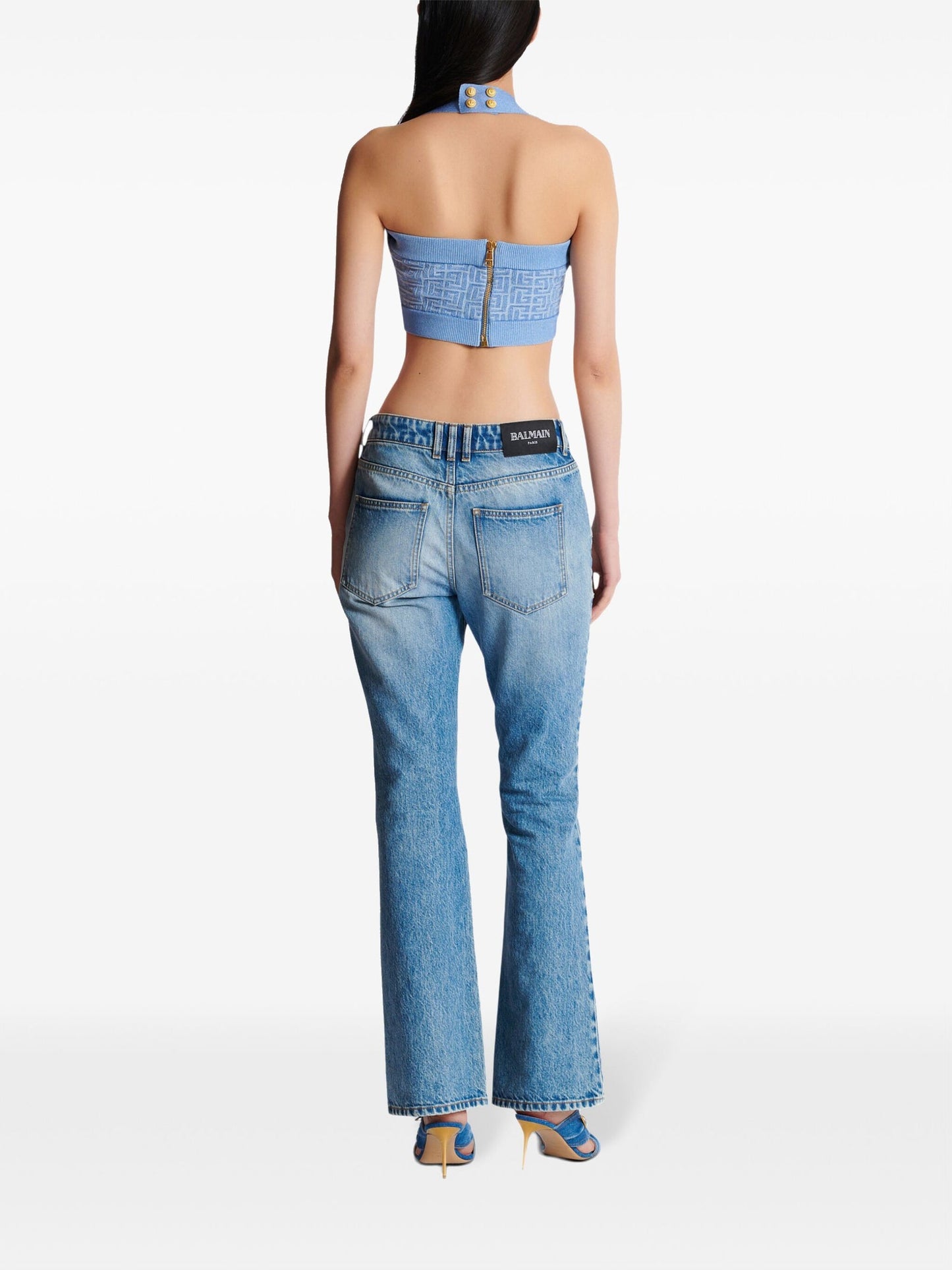 Balmain Paris バックが覆われているバルメインパリトップ - Image 5