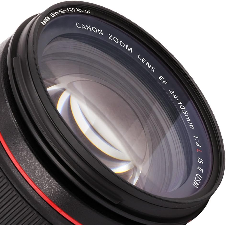 Haoge 62mm Ultra Slim Mc Uv Protective Multicoated UV Lens Filter for Canon Nikon Sony Minolta Pentax Olympus Panasonic Leica Zeiss TAMRON Digital Camera DSLR Lens