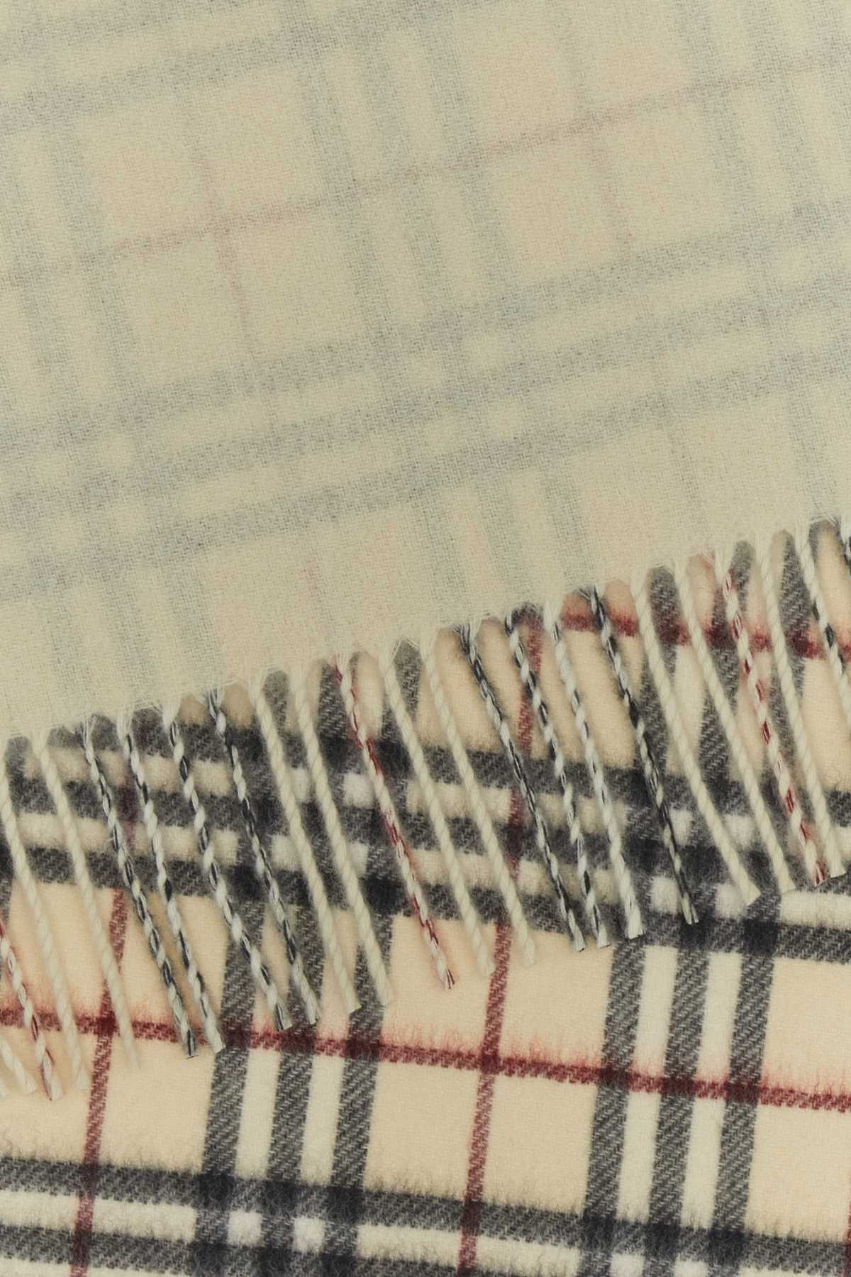 Burberry バーバリー刺繍カシミアスカーフ - Image 5