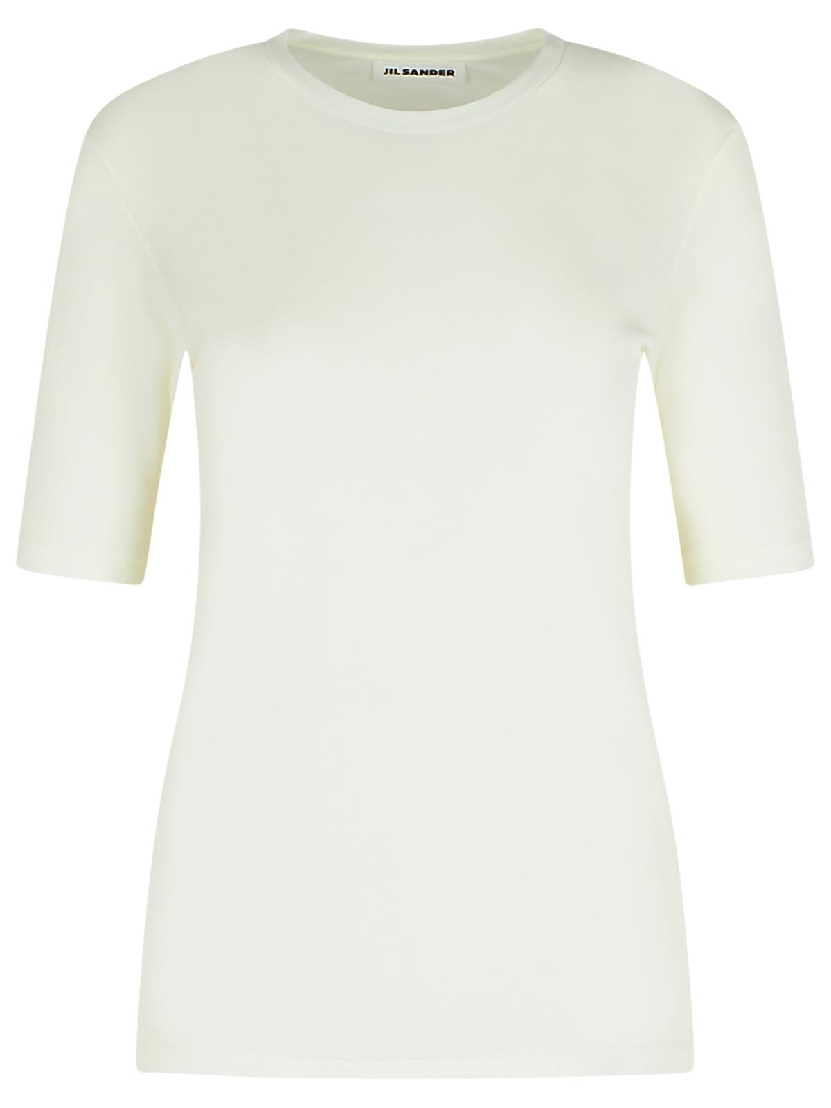 Jil Jil Sander '3 Pack'ホワイトコットンTシャツ - Image 5