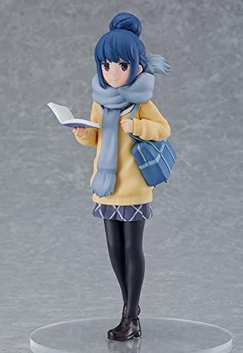 POP UP PARADE Yurucamp M04315 Shima Rin Non-Scale Plastic Pre-painted Complete Figure