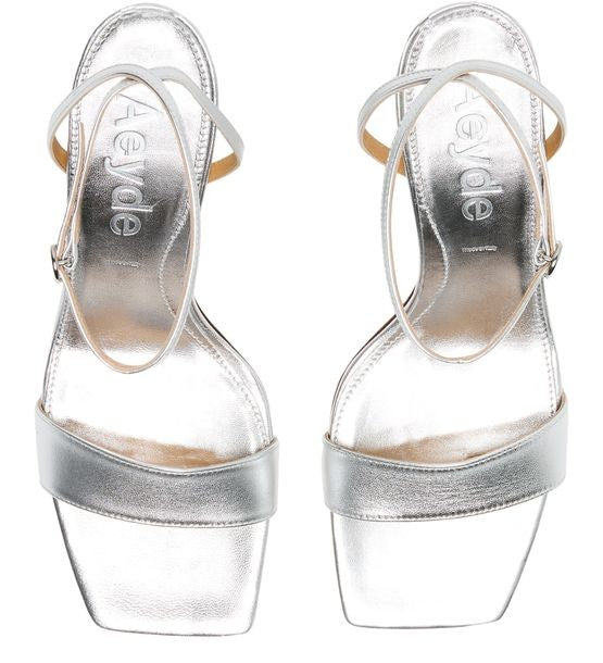 AEYDE Fenna laminated nappa leather sandals - Image 5