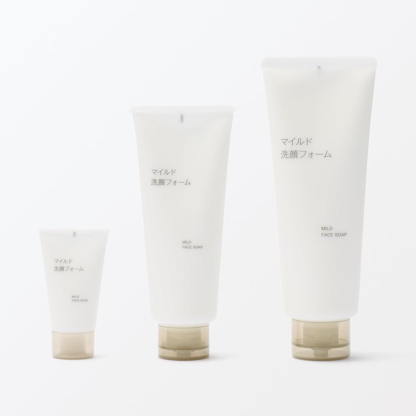 Muji 84464898 Mild Facial Cleansing Foam (Large Capacity), 7.7 oz (220 g)