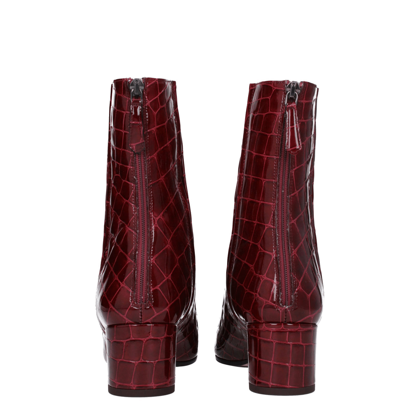 Aquazzura Groove Boots Women Skin Red/Eggplant - Image 5