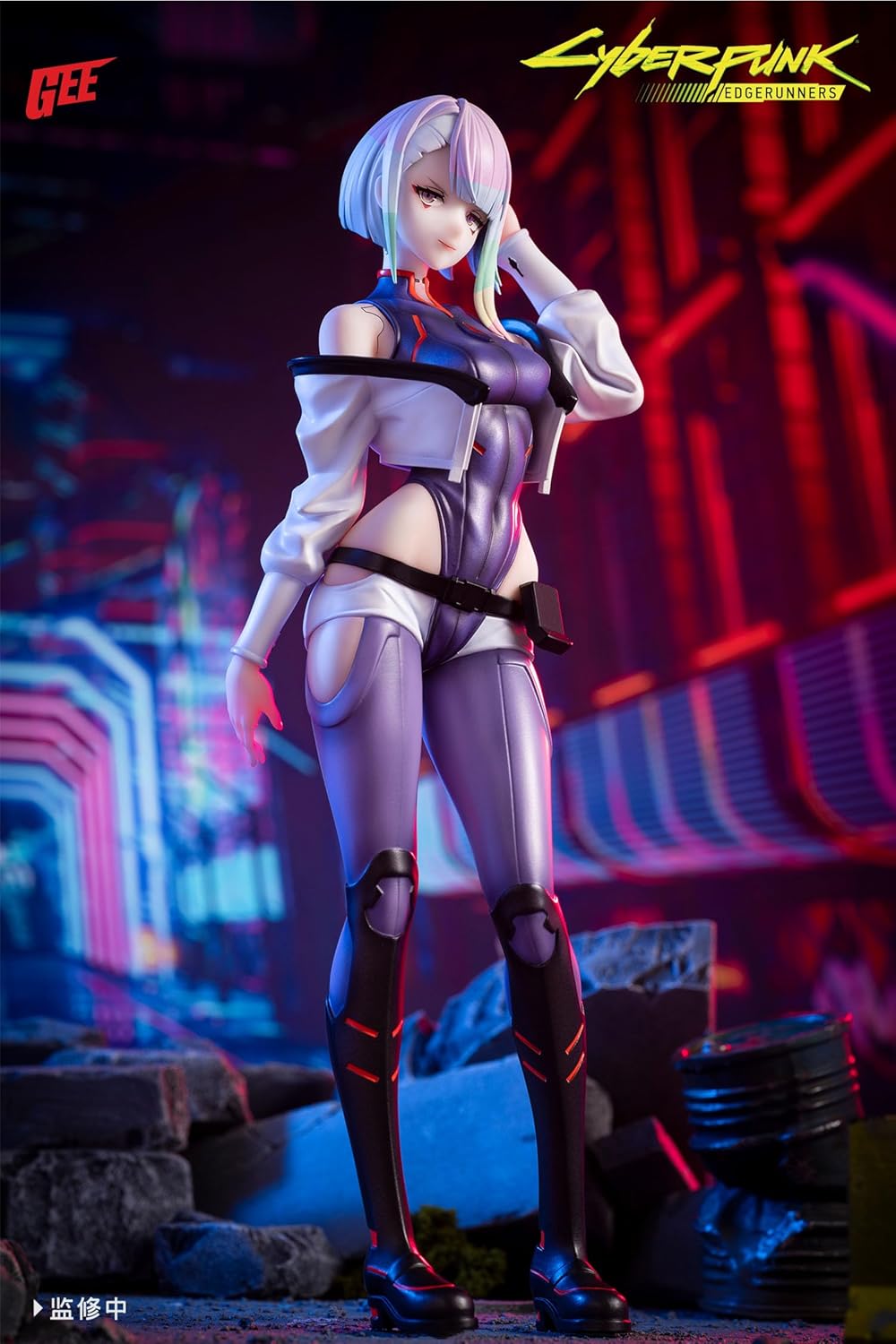 AniMester x GEE Cyberpunk Edgerunners Lucy 1/7 Scale PVC & ABS Painted Complete Figure
