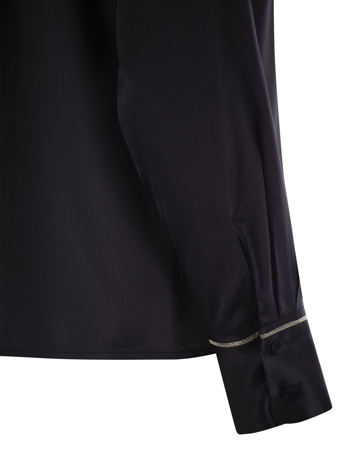 Peserico ペセリコシルククレープシャツ - Image 5