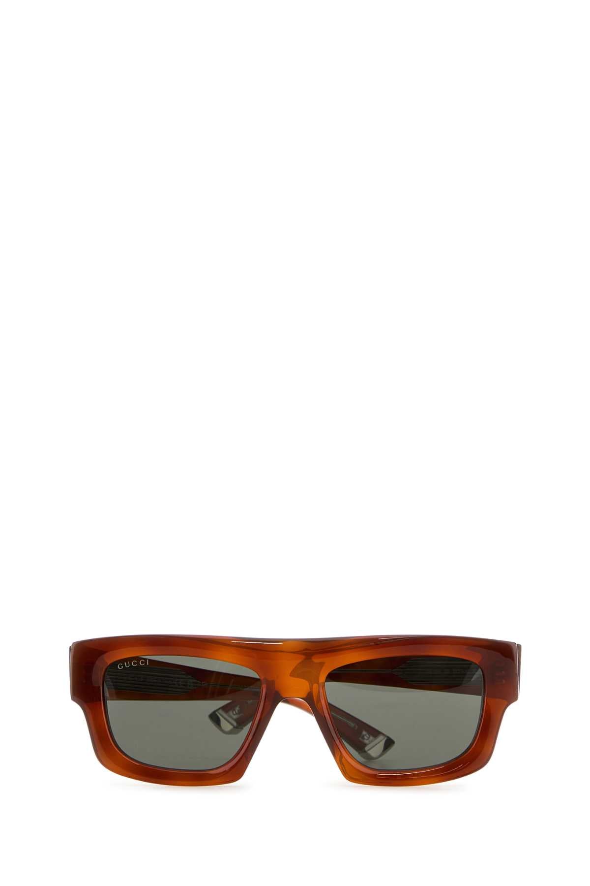 Gucci グッチ キャラメル アセテート サングラス - Image 5