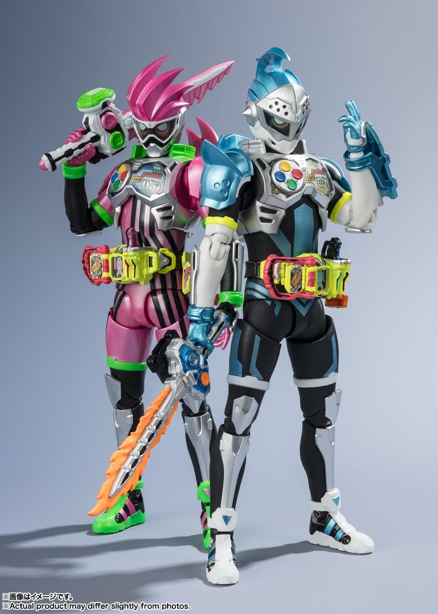 S.H. Figuarts Kamen Rider Ex-Aid Kamen Rider Brave, Quest Gamer Level 2, Heisei Generations Edition, Approx. 5.7 inches (145 mm), PVC & ABS Pre-painted Action Figure