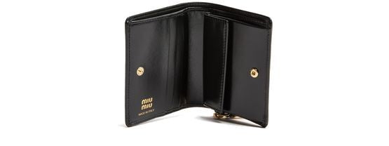 MIU MIU Leather coin purse with padlock details - Image 5