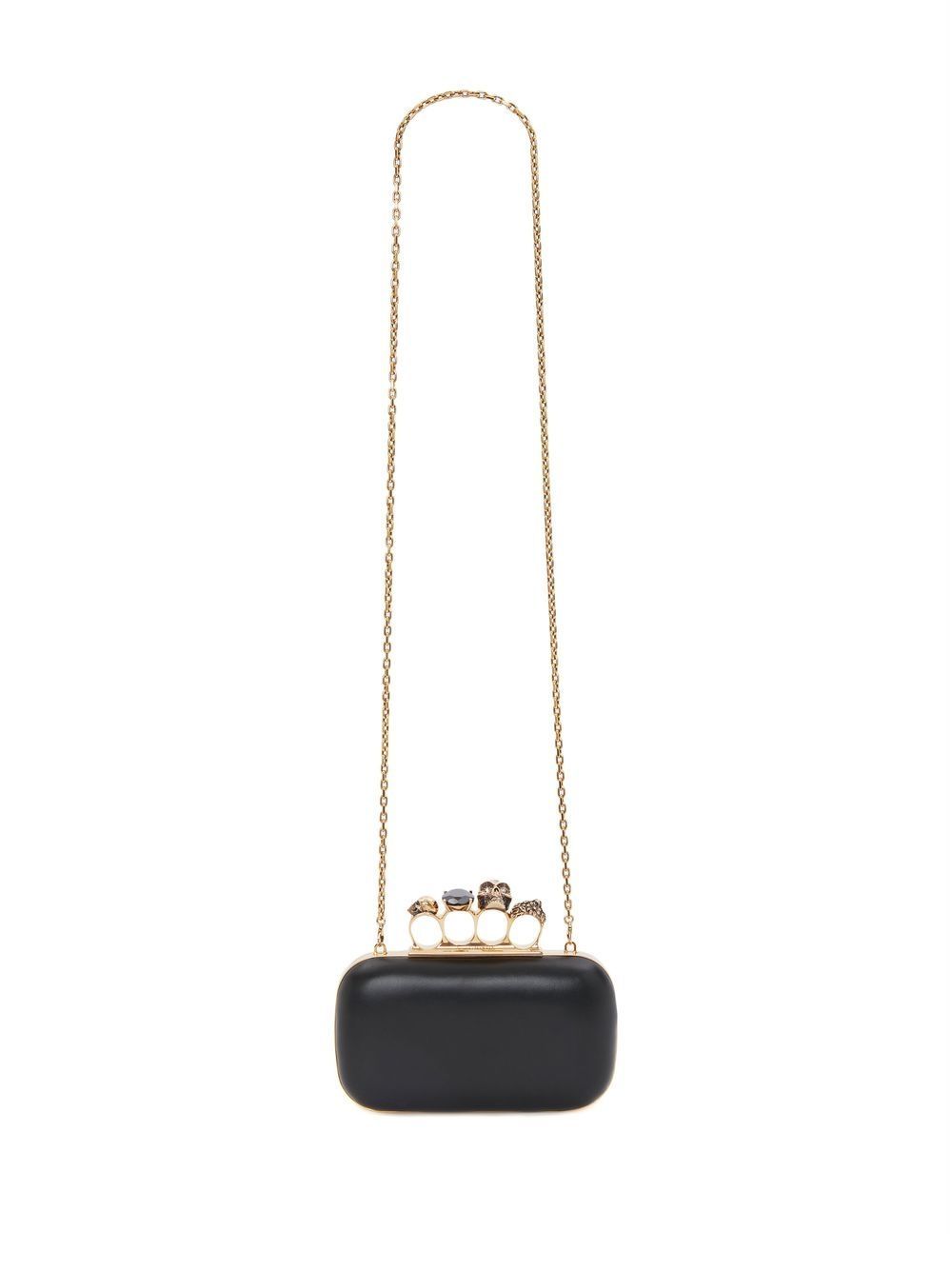 Alexander McQueen アレクサンダーMCクイーンナックルチェーンクラッチ - Image 5