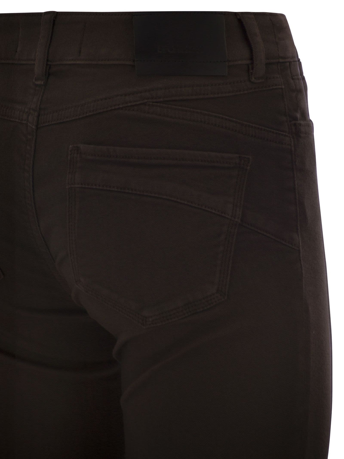 Sportmax SportMax Enna Denim Pants With Mini Flareライン - Image 5