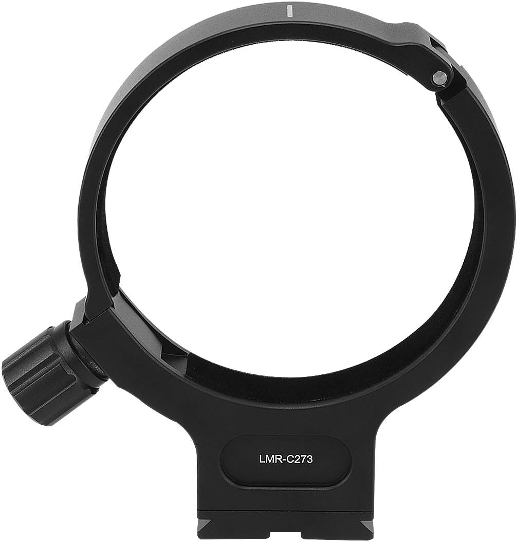 Haoge LMR-C273 Lens Foot Ring Tripod for Canon EF 28-300mm f/3.5-5.6L IS USM and EF 70-300mm f/4-5.6L IS USM Lens Arca Quick Release Puff Head Compatible Replacement Canon Ring Tripod C(WII)