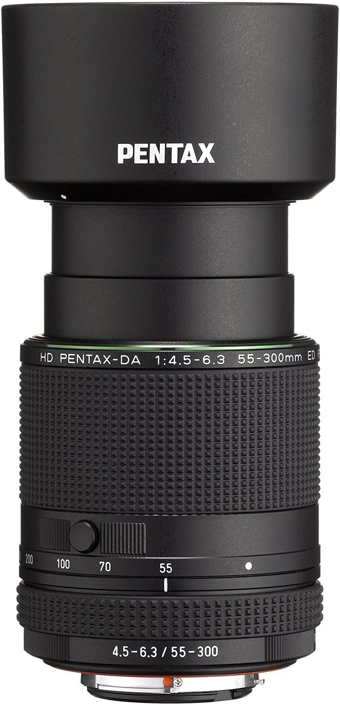 Pentax HD pentax-da 55 – 300 mm f / 4.5 – 6.3 Ed PLM WR Reレンズ