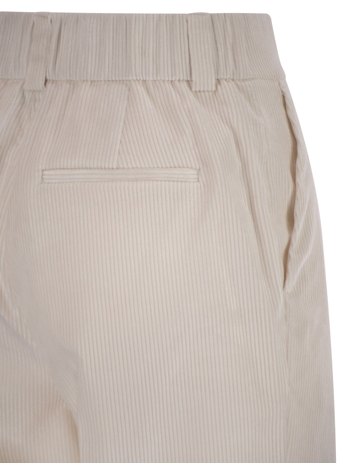 Peserico Peserico 500ストライプベルベットズボン - Image 5