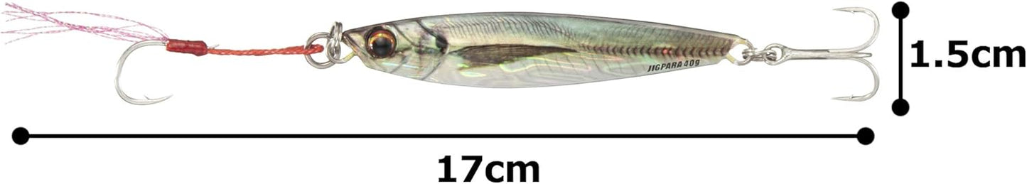 Major Craft Metal Jig, Jigpara, Short, Live Bait Color Lure, JPS