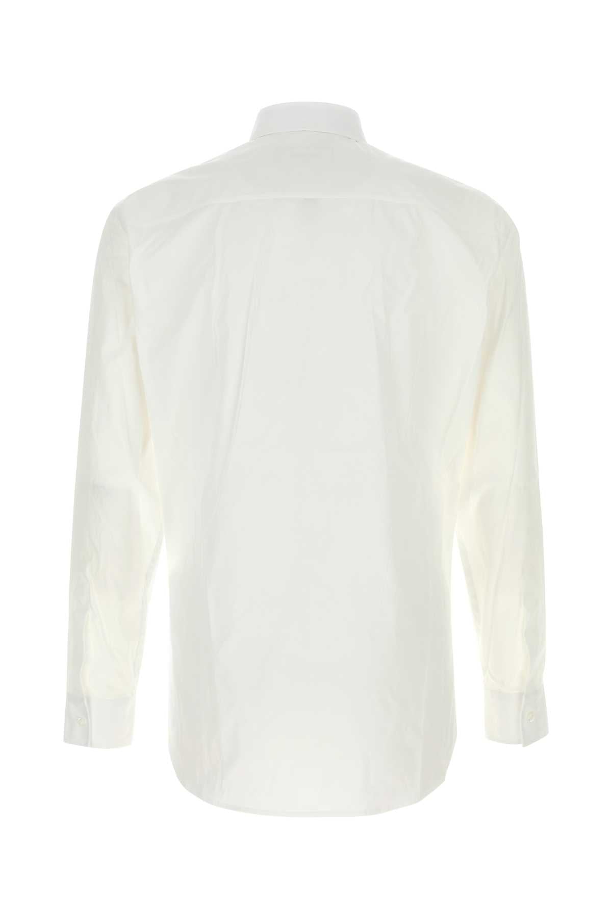 Dsquared2 Dsquared White Stretch Poplinシャツ - Image 5