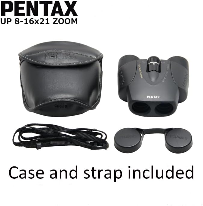 Pentax UP 8-16x21 Brown Binoculars (Brown) by Pentax
