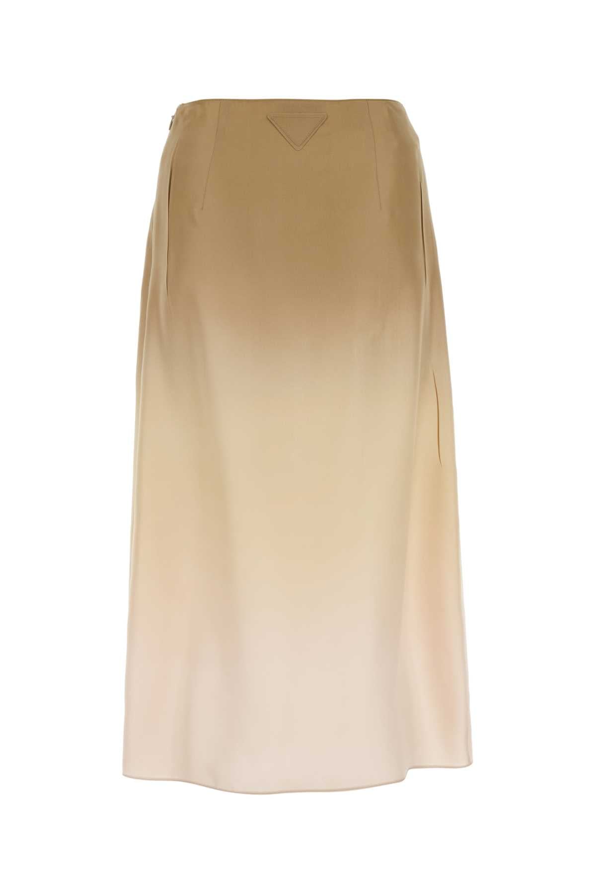 Prada プラダマルチカラーシルクスカート - Image 5