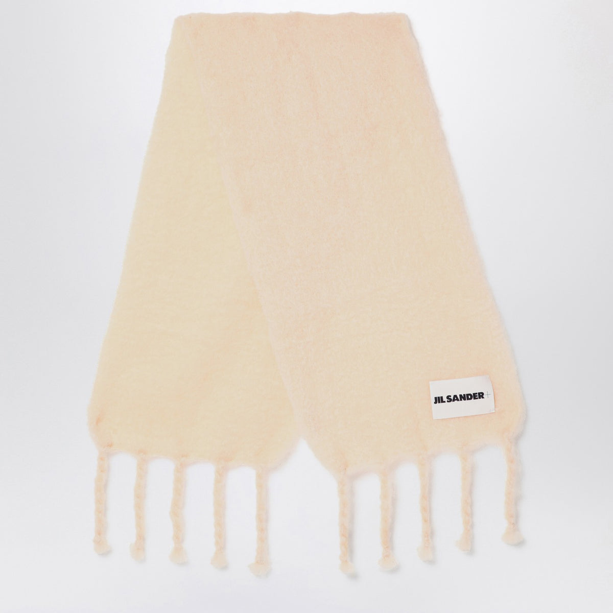 Jil Jil Sander Pale Pink Mohair Blend Scarf - Image 5