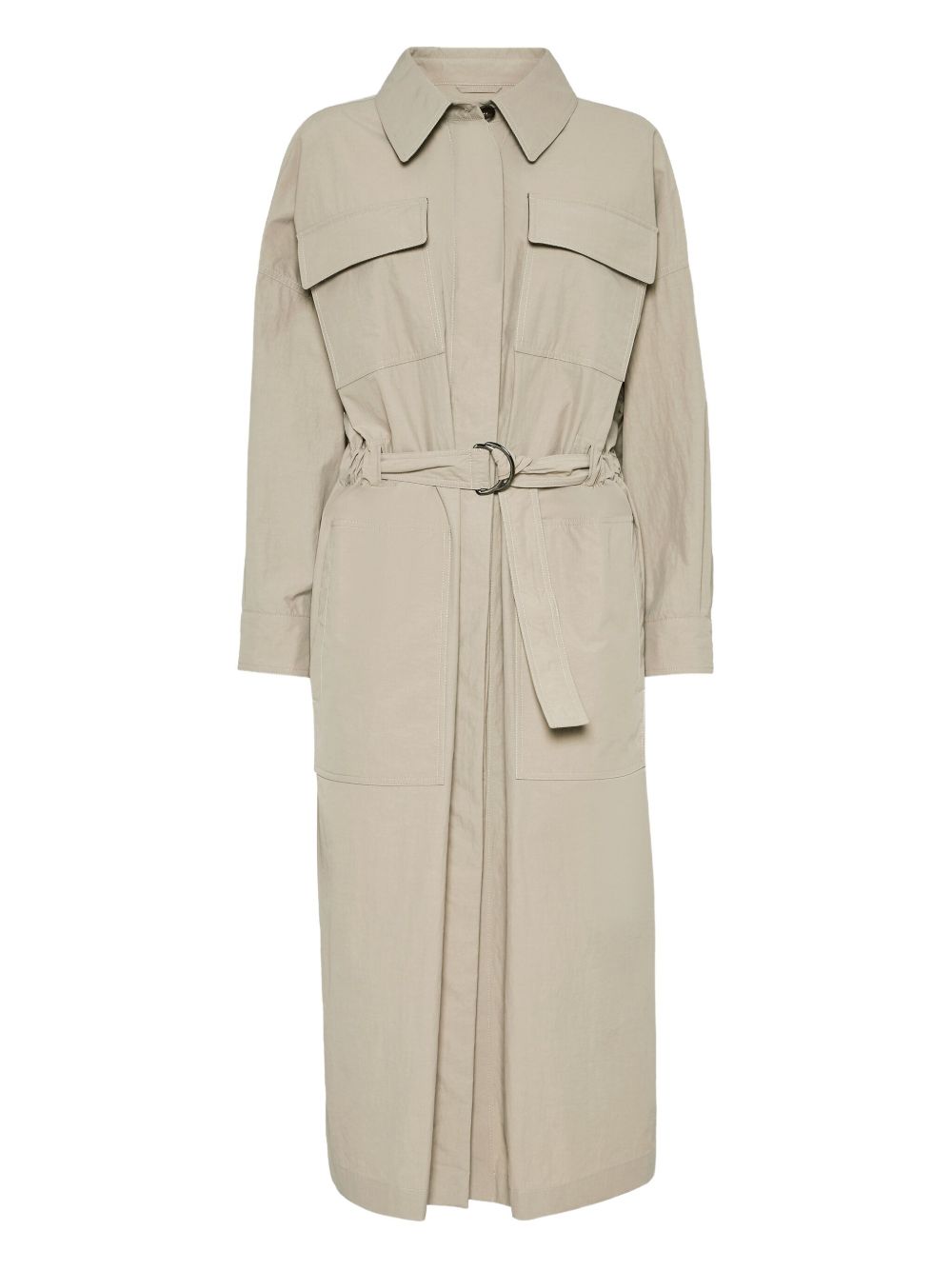 Brunello Cucinelli Nylon Trench Coat - Image 5