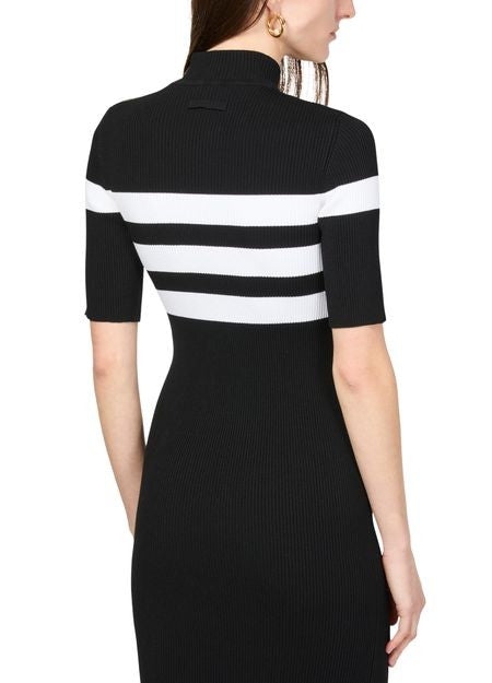 JEAN PAUL GAULTIER ストライプ ビスコースニット製 ロングドレス - Image 5