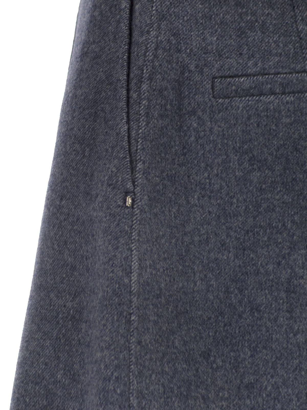 Sportmax SportMax Braies1234ウールバミューダショーツ - Image 5