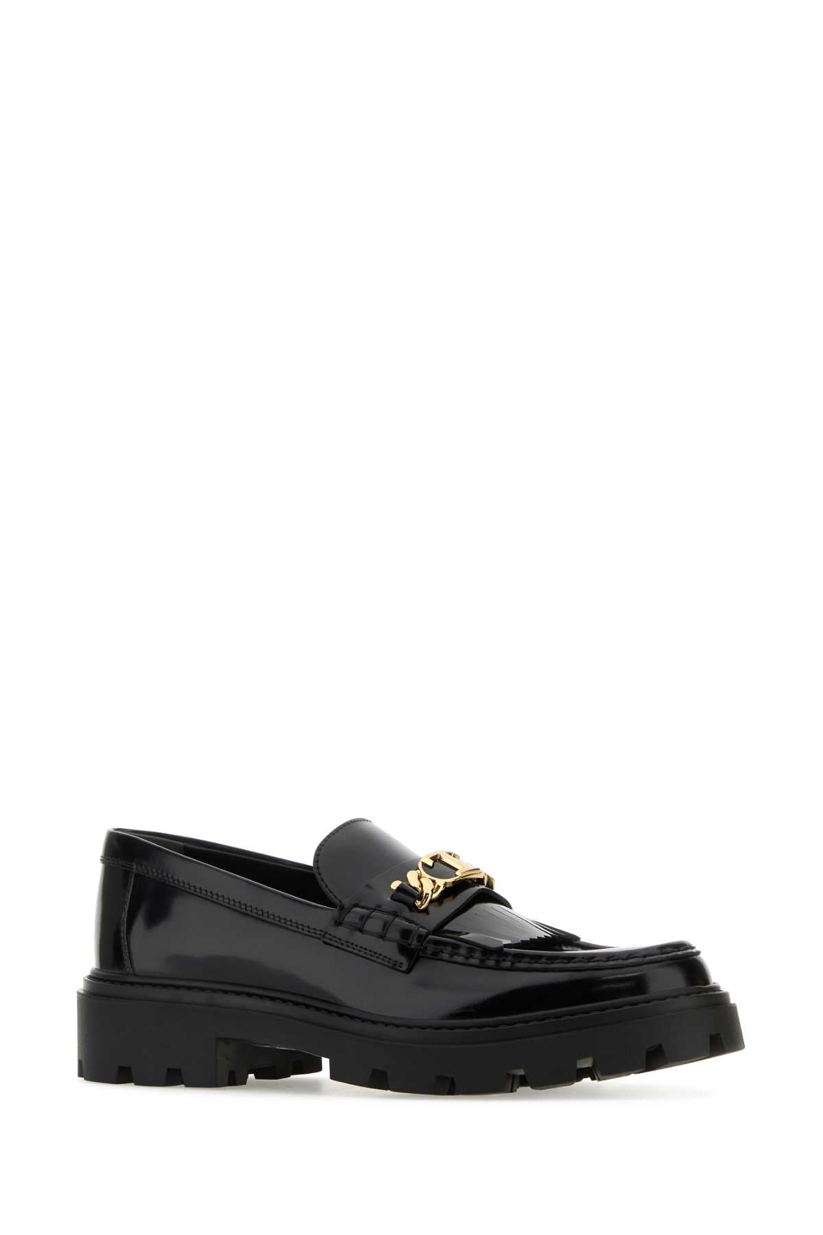 Tods トッド 'S ブラックレザーローファー - Image 5