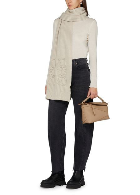 LOEWE Anagram wool scarf - Image 5