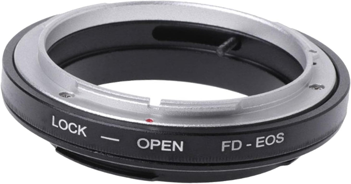 B Baosity FD-EOS Ring Adapter Lens Adapter FD Lens for EF Canon EOS Mount Camera