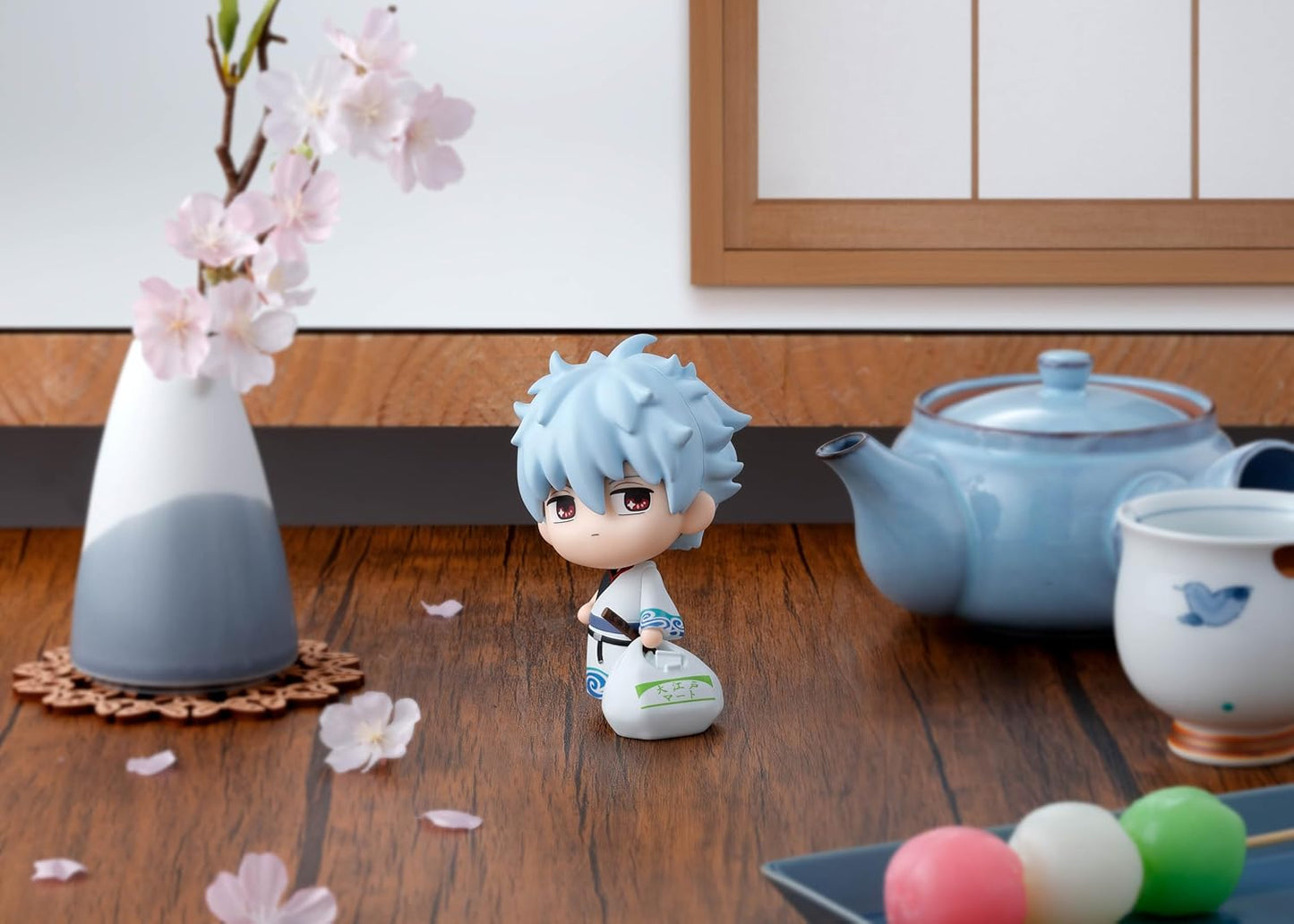 Rowtashii Noise Tekupiku Gintama Gintoki Sakata Approx. 4.1 inches (105 mm), PVC & ABS Pre-painted Action Figure