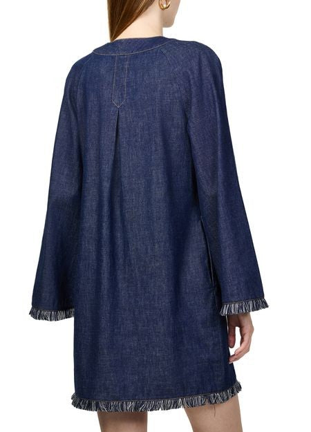 ZIMMERMANN Rhiannon fringe mini denim dress - Image 5