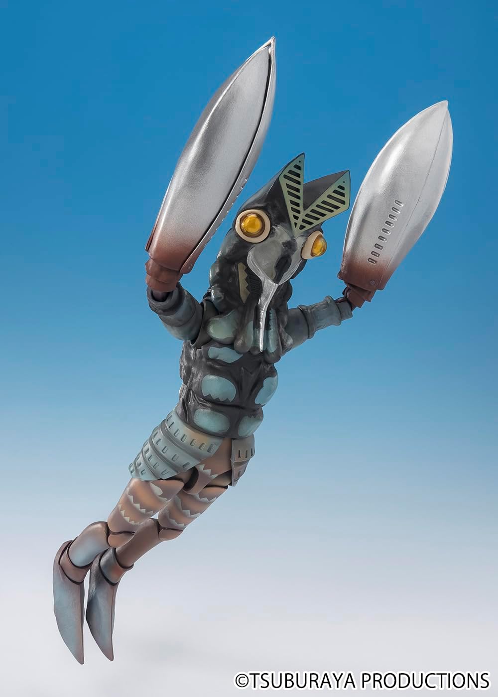 S.H. Figuarts Alien Baltan Shoot the Invaders Ver, Approx. 6.3 inches (160 mm), PVC & ABS, Pre-painted Action Figure