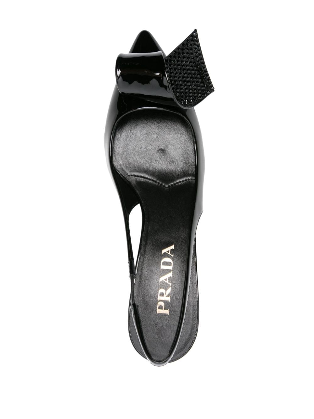 Prada プラダパテントレザースリングバックポンプ - Image 5