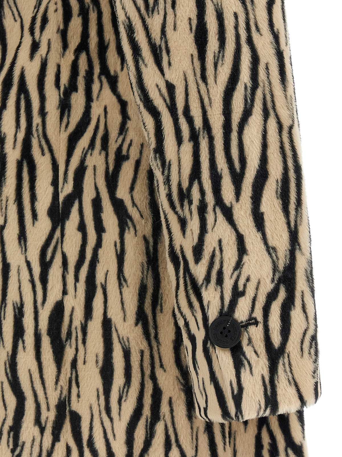 Rotate Rotate Birger Christensen「プリントフェイクファー」コート - Image 5
