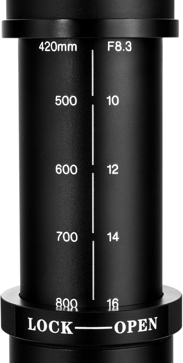 Opteka 420 – 1600 mm f / 8.3 HD望遠ズームレンズfor Nikon d4s , d4 , d3 X , DF , d810 , d800 , d750 , d610 , d600 , d7100 , d7000 , d5500 , d5300 , d5200 , d5100 , d3300 , d3200 and d3100デジタル一眼レフカメラ