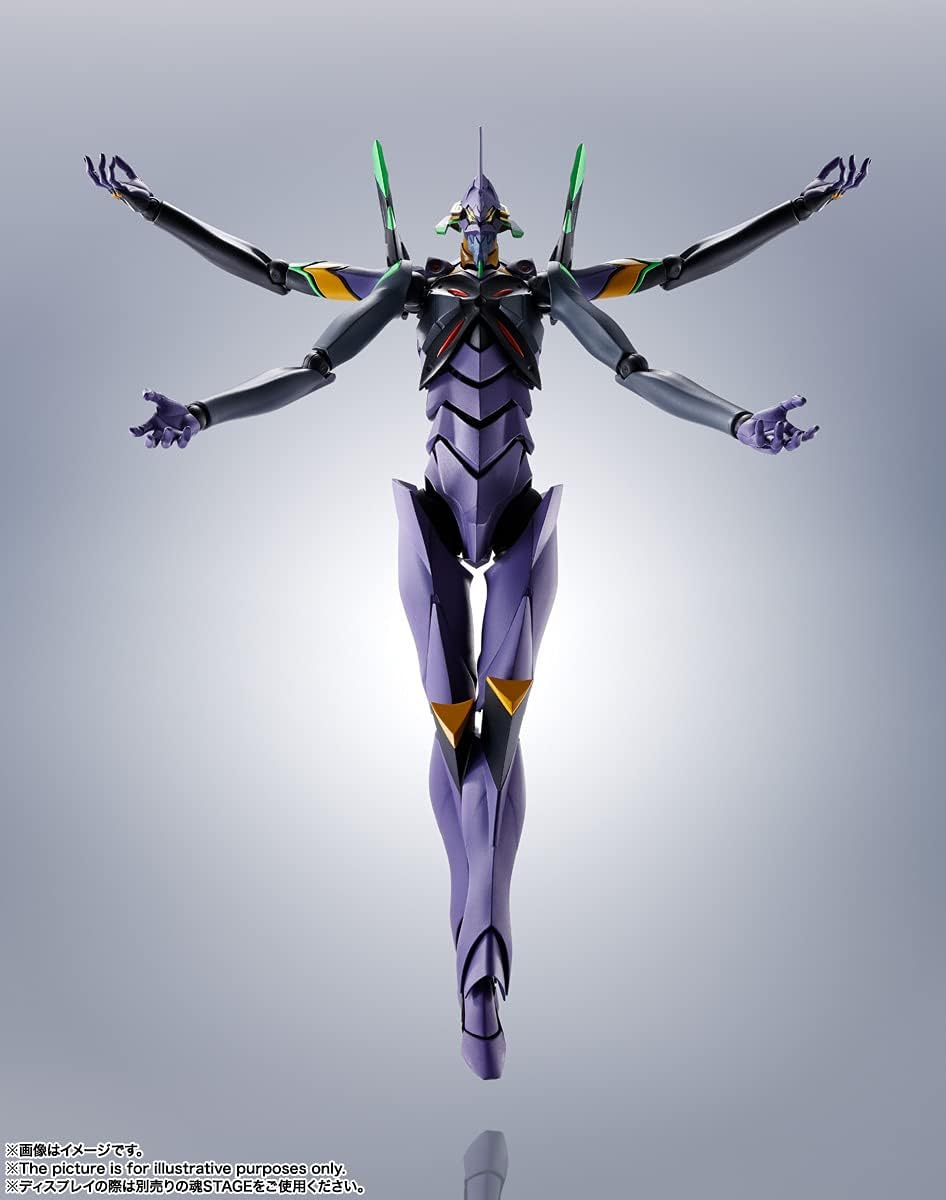 Robot Spirits BAS62098 Evangelion Side EVA Evangelion Unit 13, Approx. 7.1 inches (180 mm), ABS & PVC, Pre-painted Action Figure