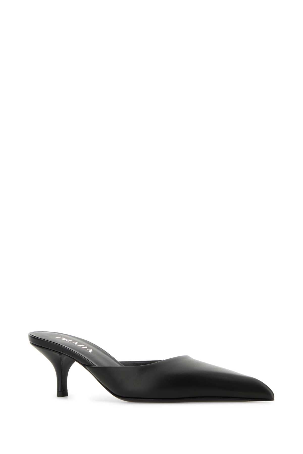 Prada プラダブラックレザーラバ - Image 5