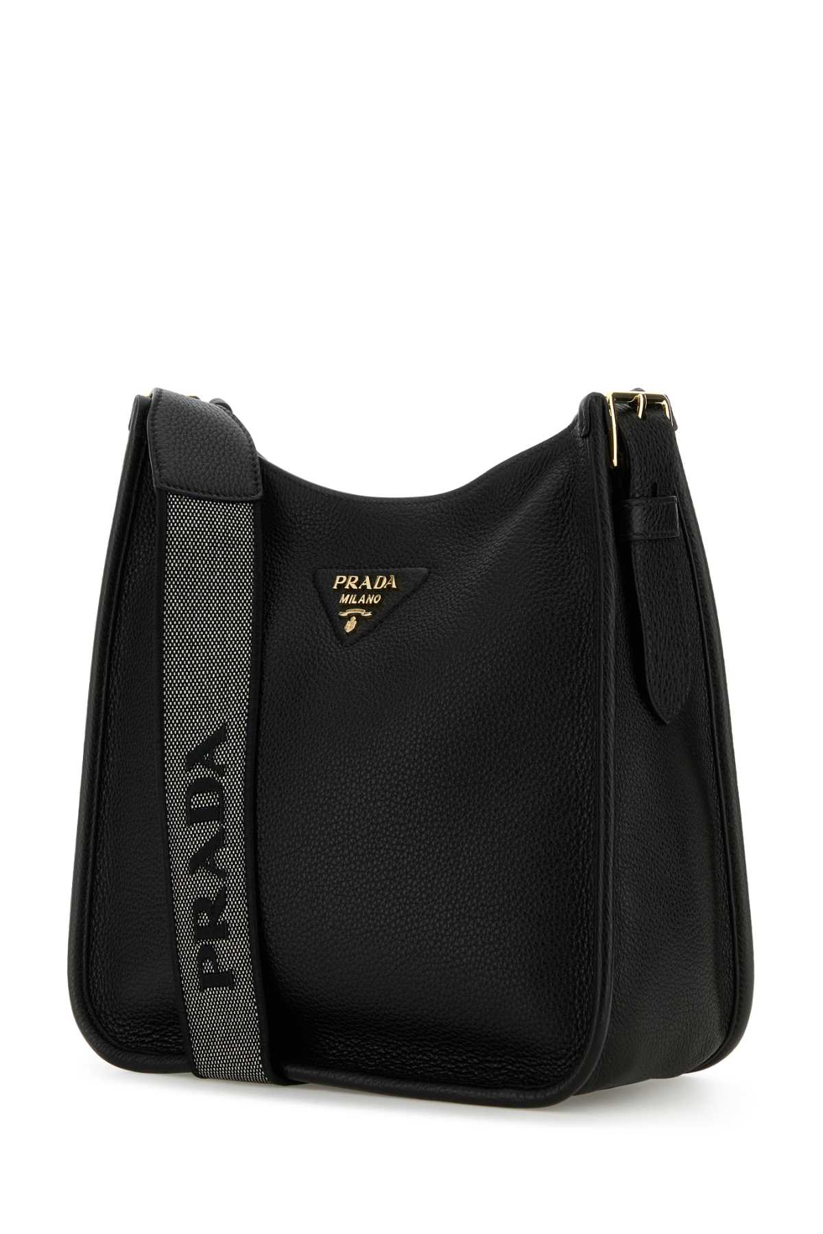 Prada プラダブラックレザーショルダーバッグ - Image 5