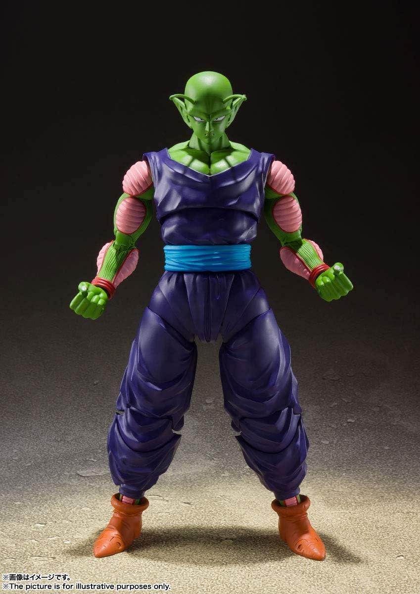 S.H. Figuarts Dragon Ball Piccolo - Proud Namec Alien - (Resale Version), Approx. 6.3 inches (160 mm), PVC & ABS Pre-painted Action Figure