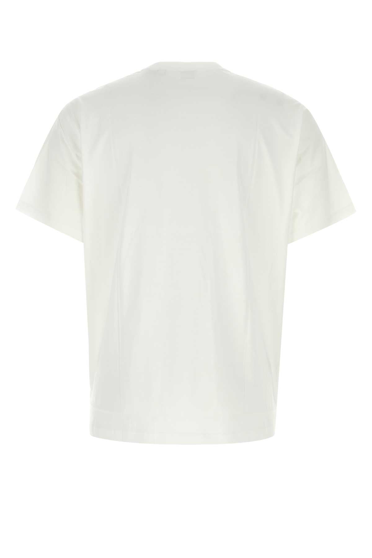 Burberry バーバリーホワイトコットンTシャツ - Image 5