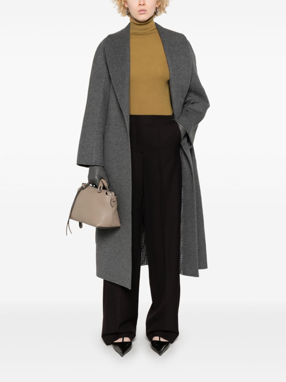 Fendi フェンディワイドレッグウールのズボン - Image 5