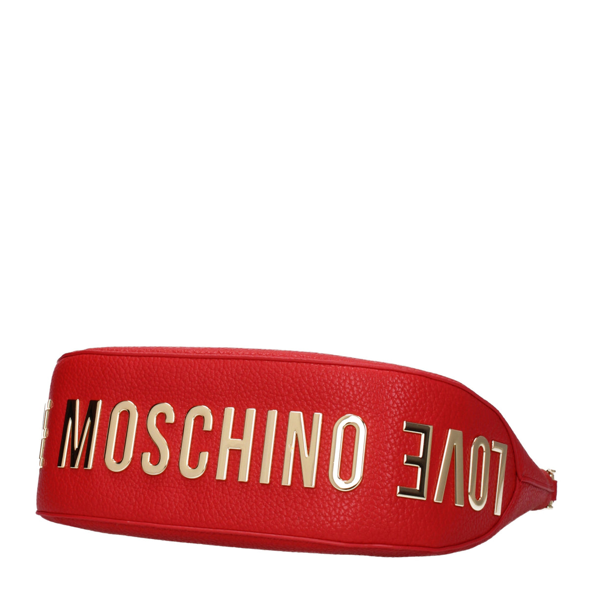 Moschino モスキーノのショルダーバッグが大好きな女性ポリウレタン赤/口紅 - Image 5