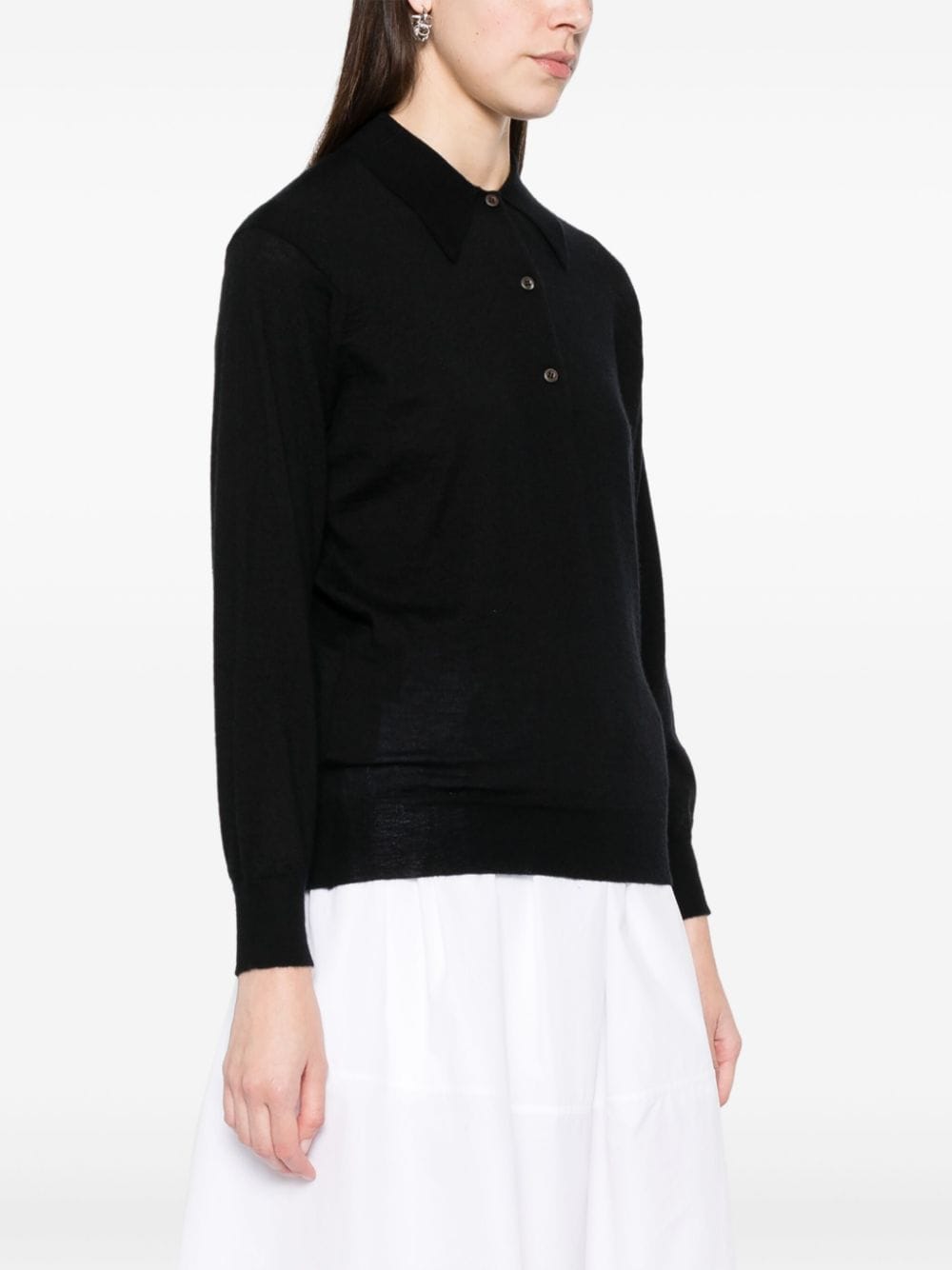 Prada プラダカシミアポロシャツ - Image 5