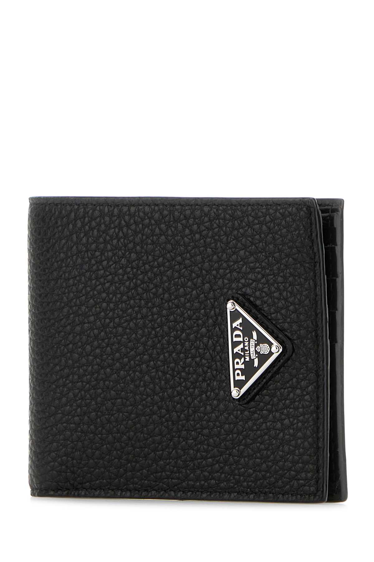 Prada プラダ ブラック レザー ウォレット - Image 5