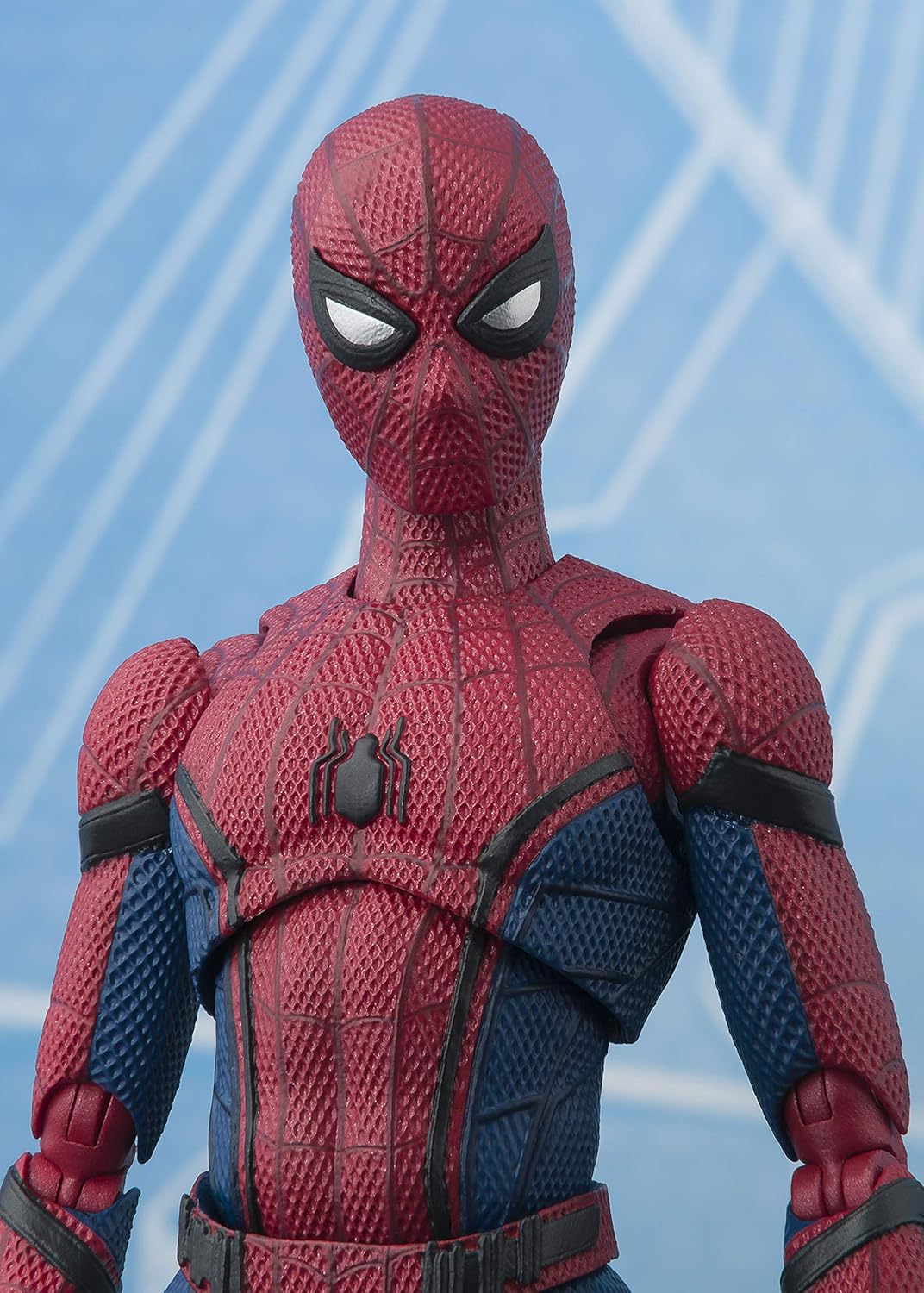 S.H. Figuarts Spider-Man (Spider-Man: Far From Home), ABS & PVC Pre-Painted Action Figure, Approx. 5.9 inches (150 mm)